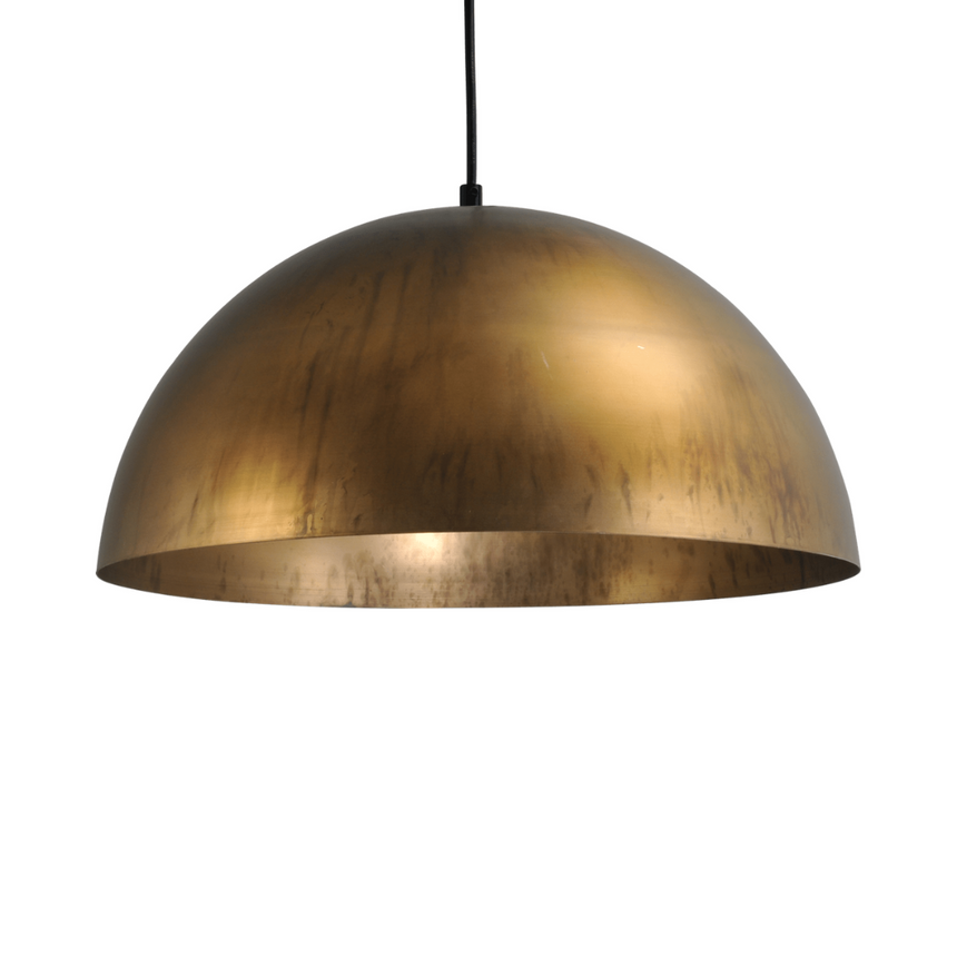 Larino 1-bulb copper-colored metal pendant lamp