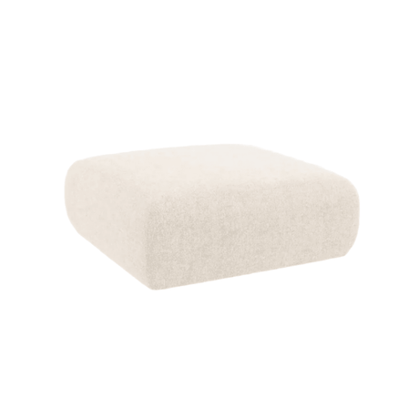 Molino chenille pouf 100x100