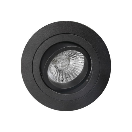 Di Moda metal ceiling spot lamp with black socket