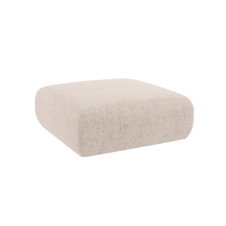 Molino chenille pouf 100x100