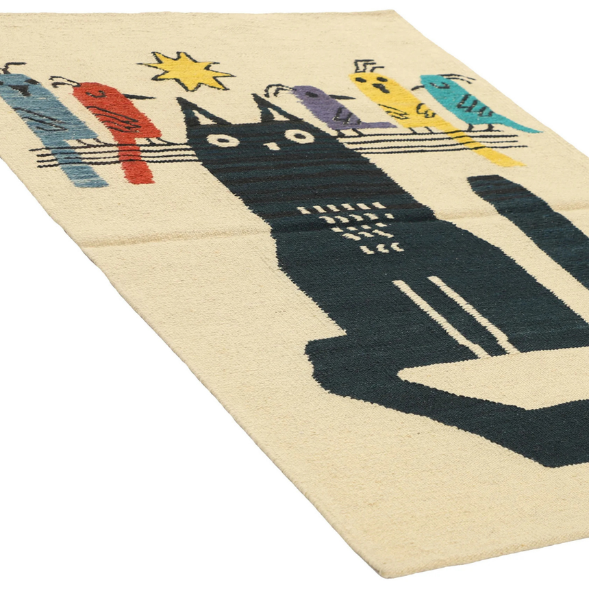 Noa wooden bedside table