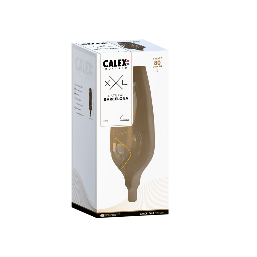 XXL Barcelona Natural izzó, LED E27