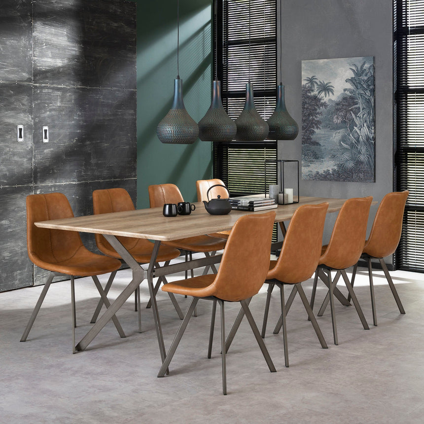 Zistra 014 textilbőr szék