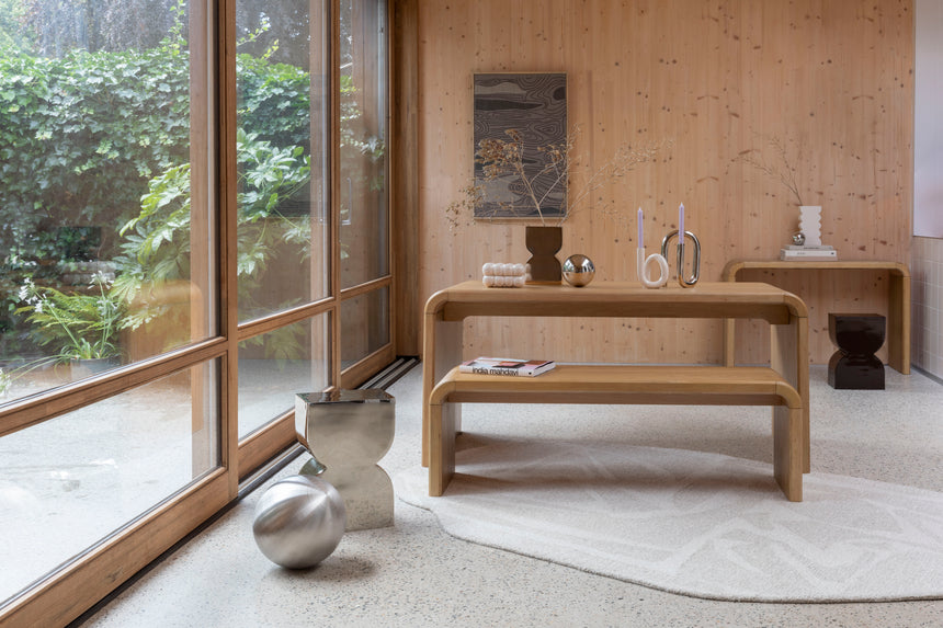 Brave wooden dining table