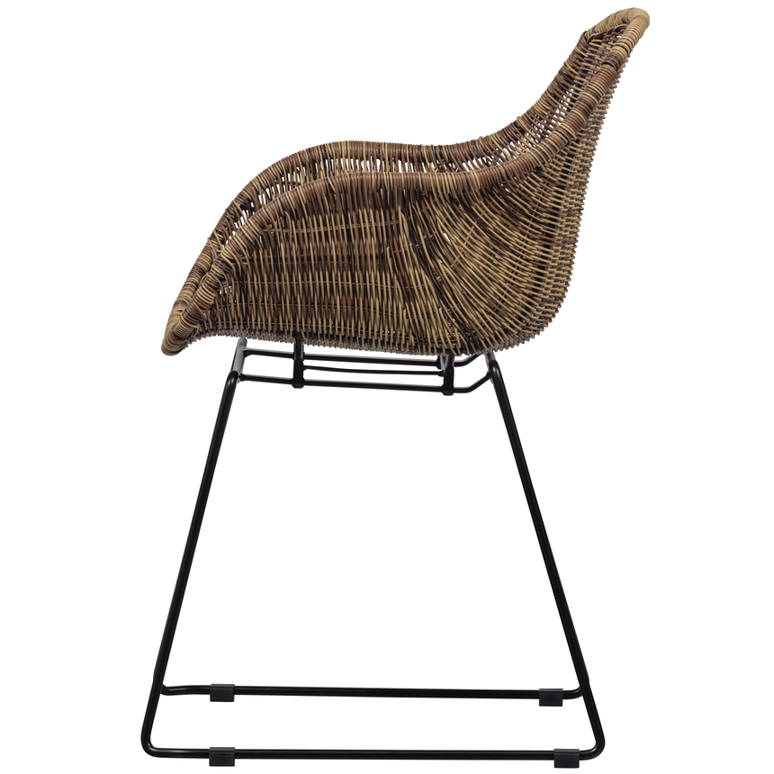 Willow rattan kerti szék