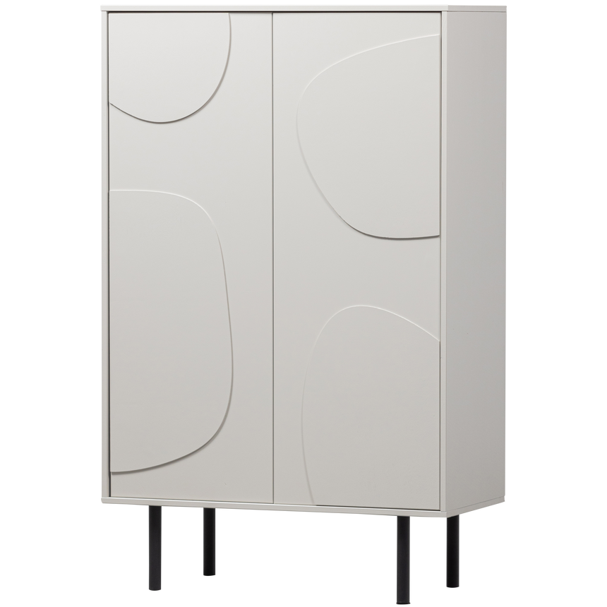 Cadiz 2-door wooden cabinet