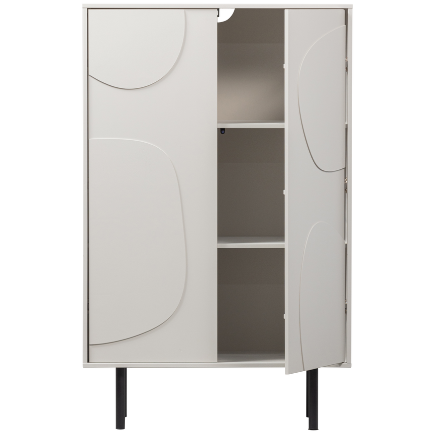 Cadiz 2-door wooden cabinet