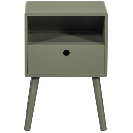 Ozzy fiókos fa éjjeliszekrény - Dutch Home