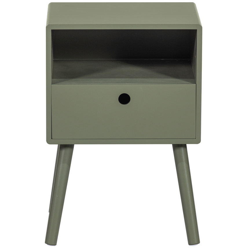 Ozzy fiókos fa éjjeliszekrény - Dutch Home