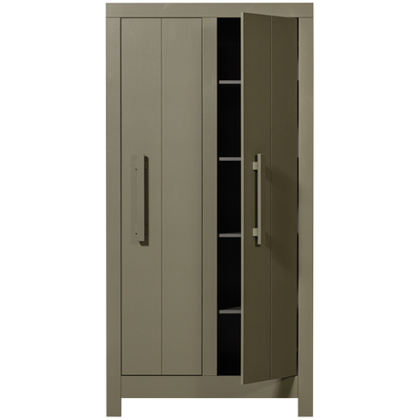Bobby 2-door wooden cabinet