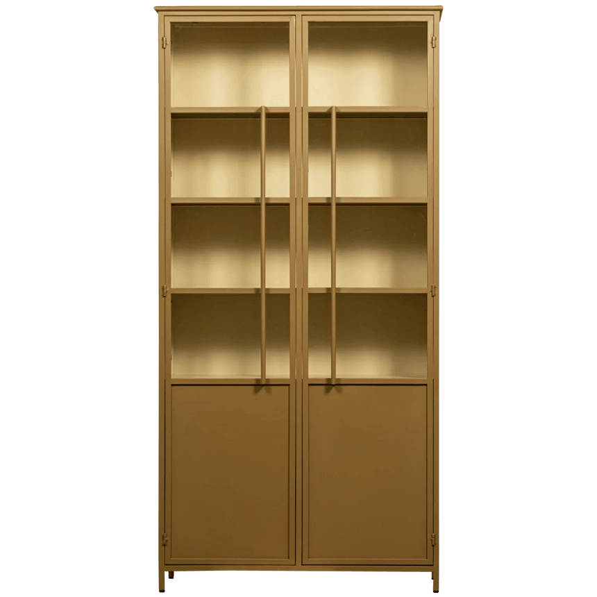 Exhibit 2-door metal cabinet 200x99