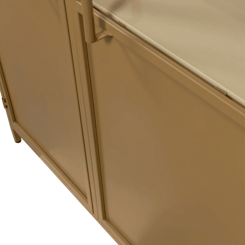 Exhibit 2-door metal cabinet 200x99