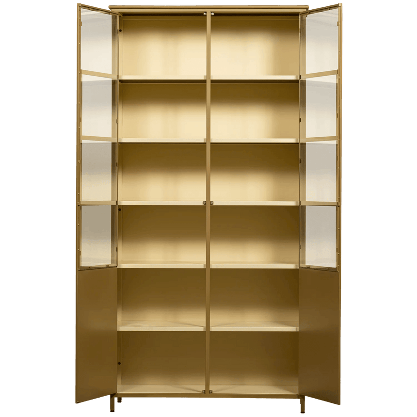 Exhibit 2-door metal cabinet 200x99