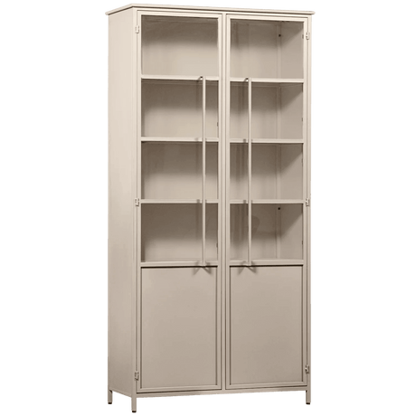 Exhibit 2-door metal cabinet 200x99