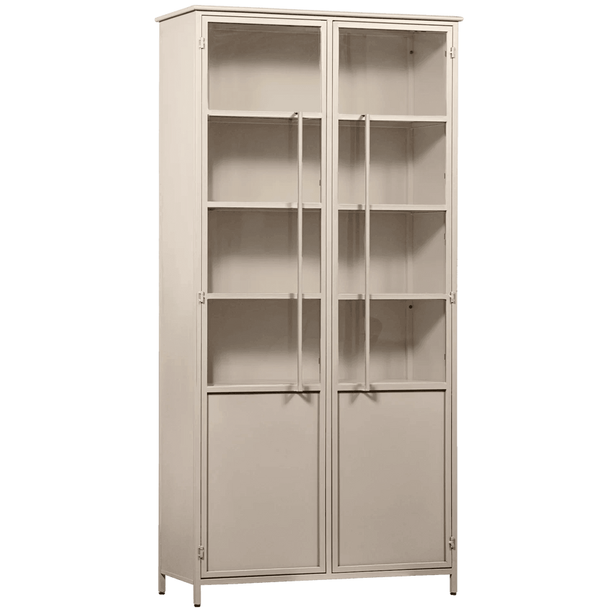 Exhibit 2-door metal cabinet 200x99