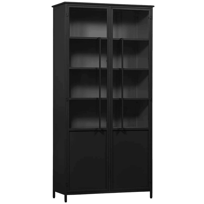 Exhibit 2-door metal cabinet 200x99