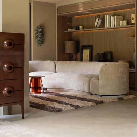 Merge 6-drawer wooden chest of drawers