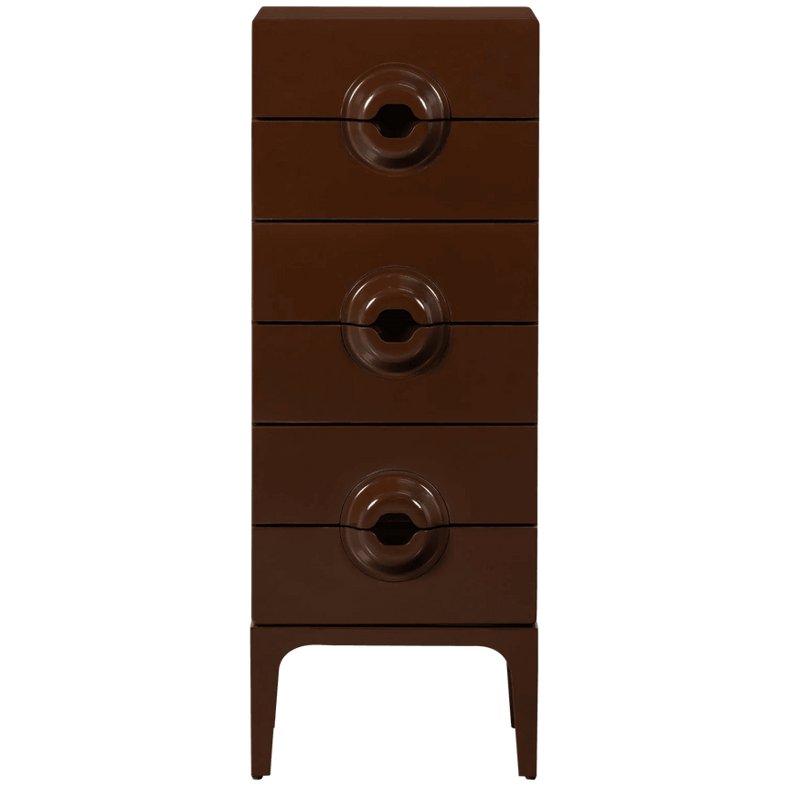 Merge 6-drawer wooden chest of drawers