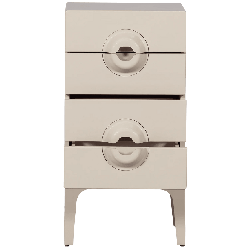 Merge 4-drawer wooden chest of drawers