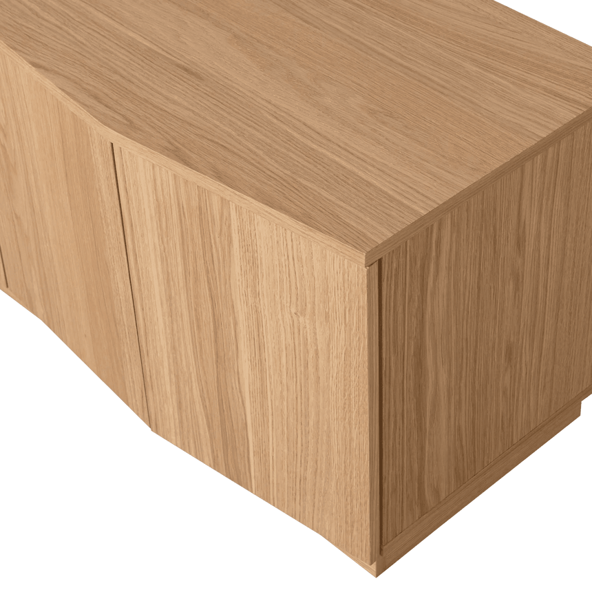 Zuma 4-door wooden TV cabinet