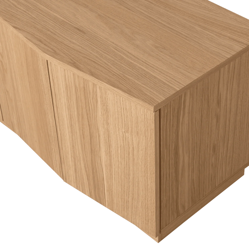 Zuma 4-door wooden TV cabinet