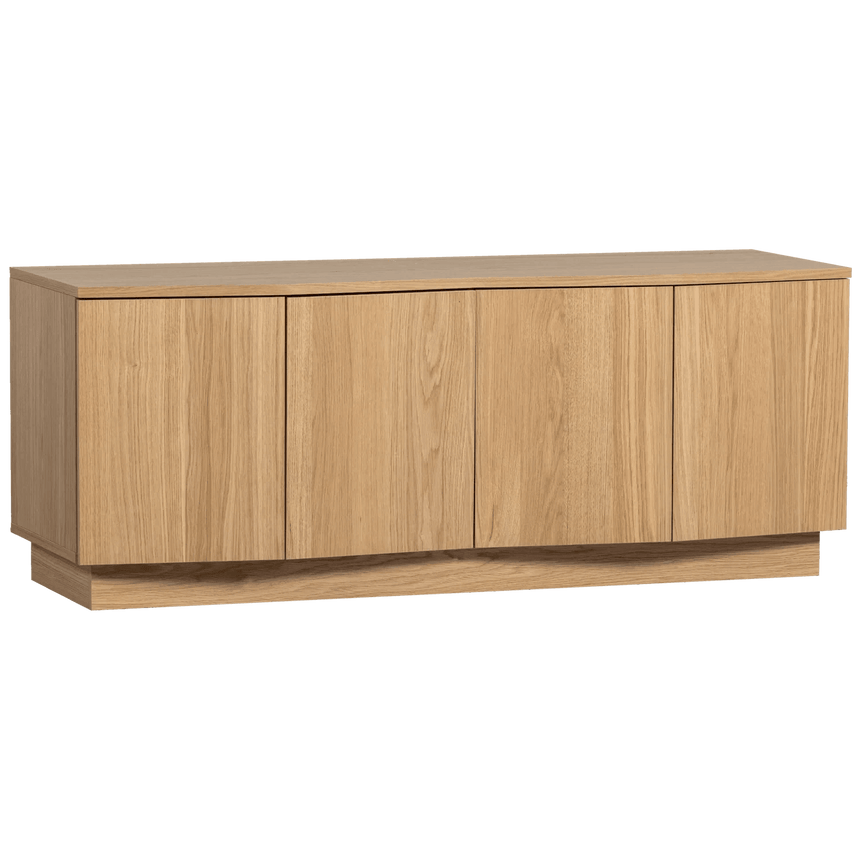 Zuma 4-door wooden TV cabinet