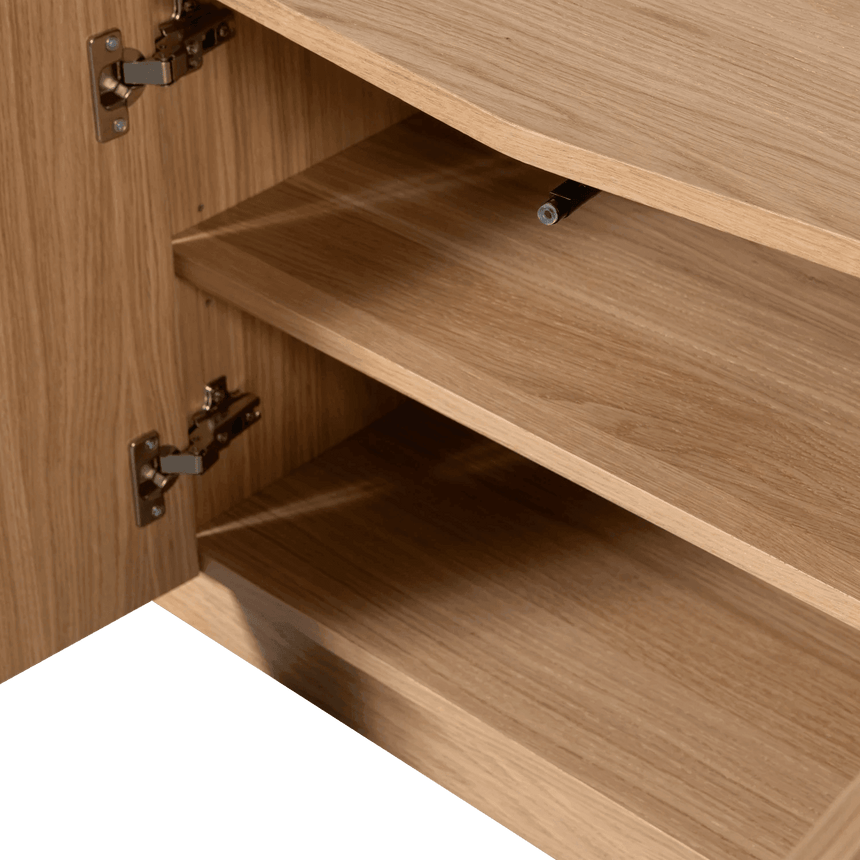 Zuma 4-door wooden TV cabinet
