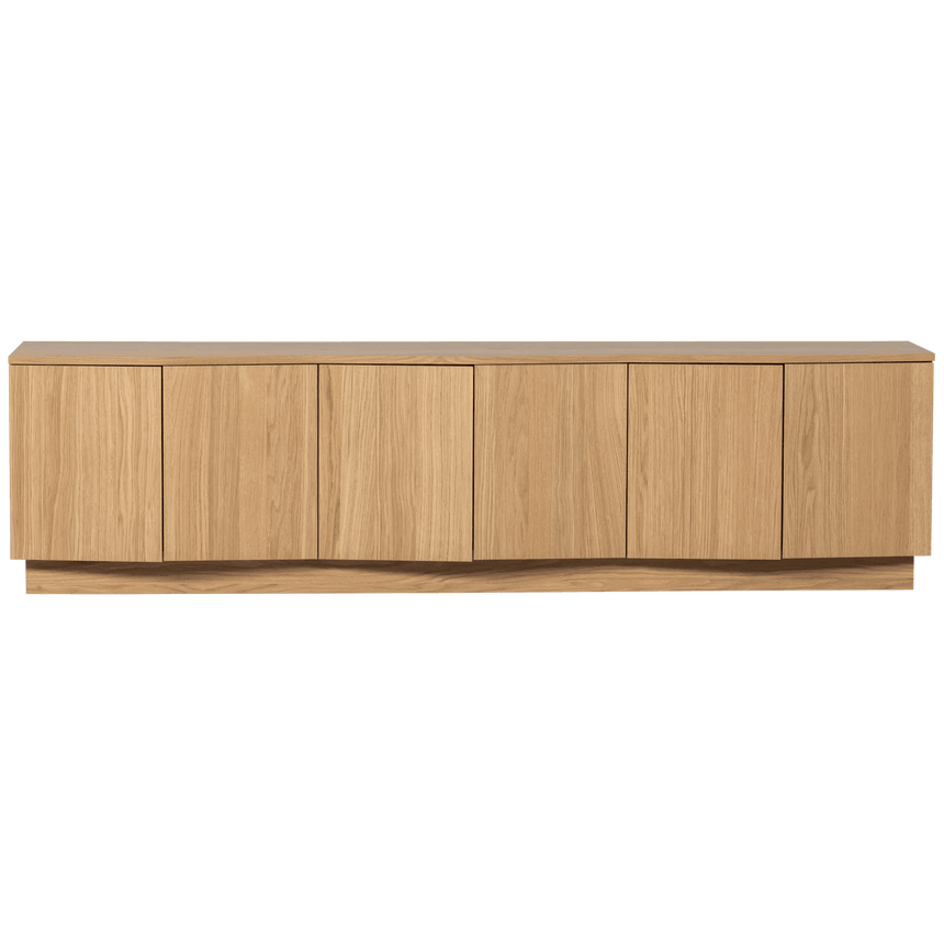 Zuma 6-door wooden TV cabinet
