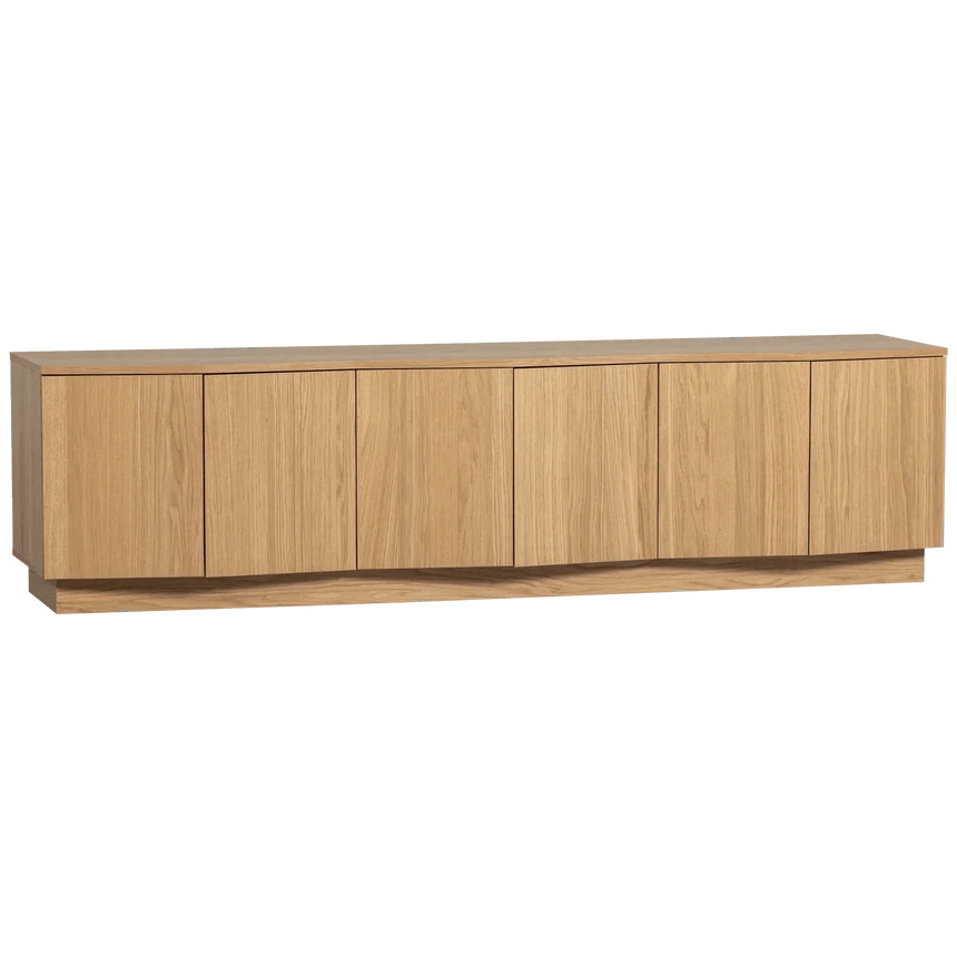 Zuma 6-door wooden TV cabinet