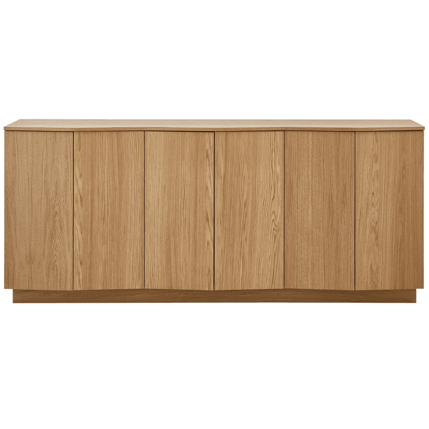 Zuma 6-door wooden cabinet