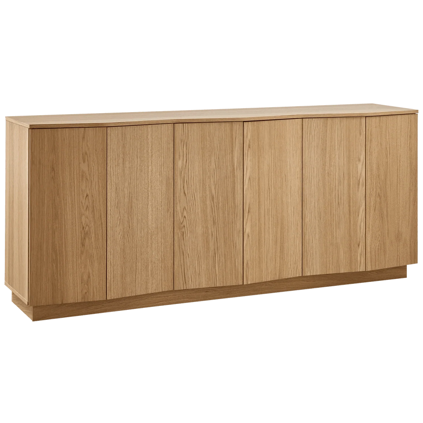 Zuma 6-door wooden cabinet