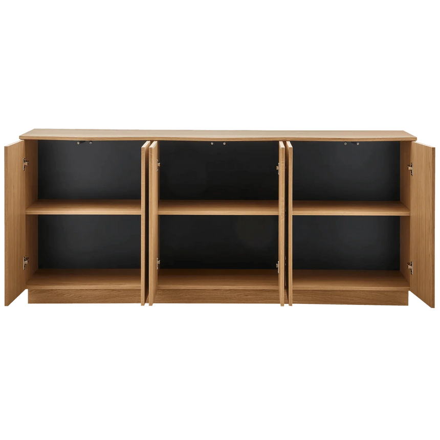 Zuma 6-door wooden cabinet
