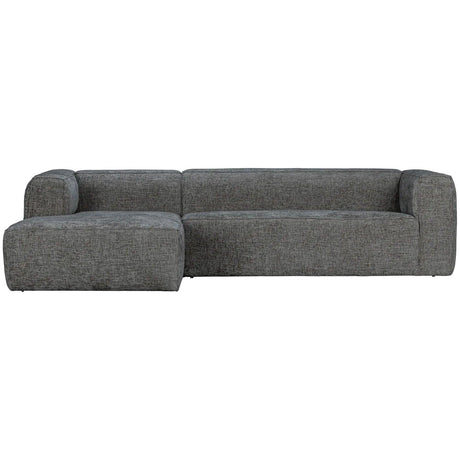 Bean melange sofa left ottoman