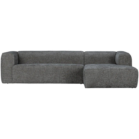 Bean melange sofa right ottoman