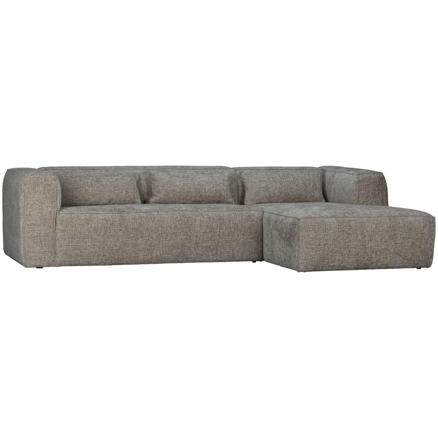 Bean melange sofa right ottoman