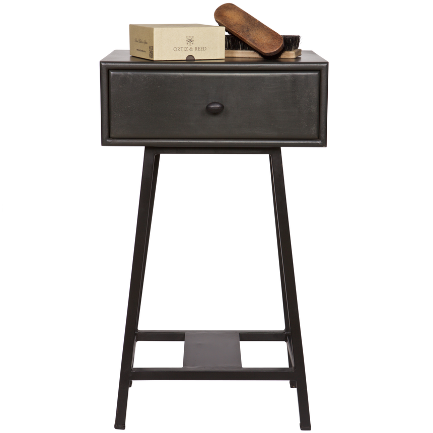 Skybox wooden storage table