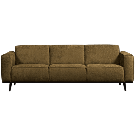 Statement 3-seater velvet sofa