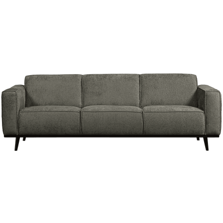 Statement 3-seater velvet sofa