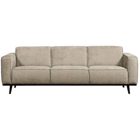 Statement 3-seater velvet sofa