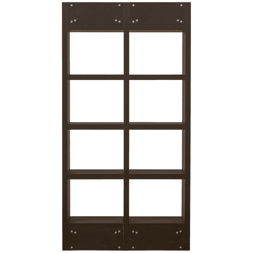 Timo wooden bookcase wide