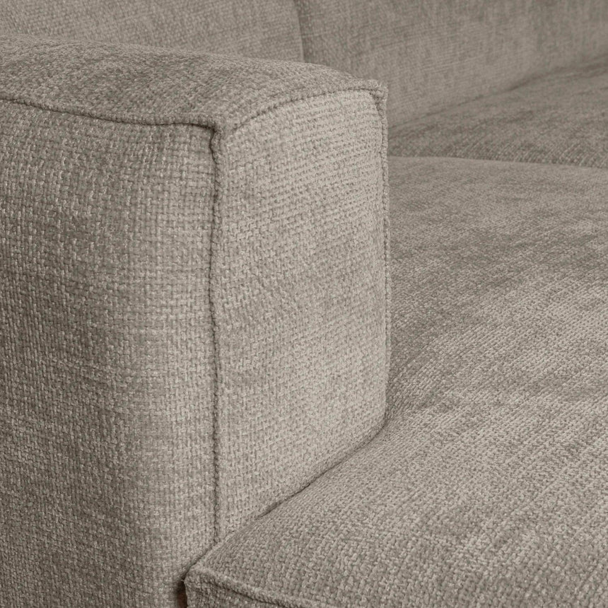 Bean left melange corner sofa