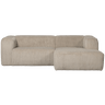 Bean right-hand corduroy corner sofa