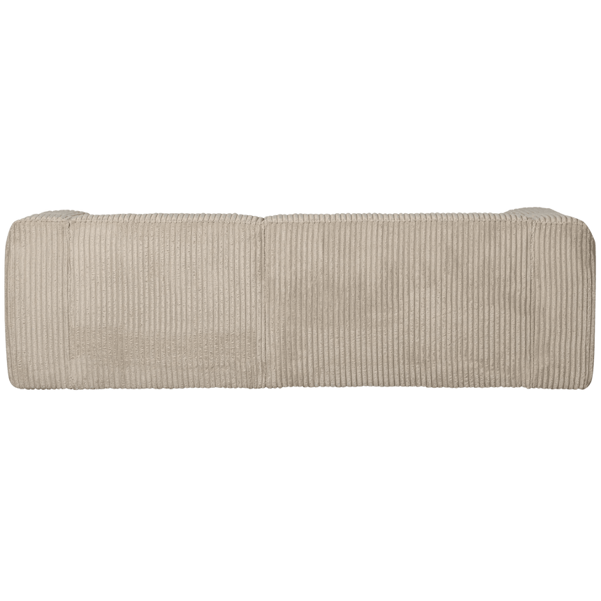 Bean right-hand corduroy corner sofa