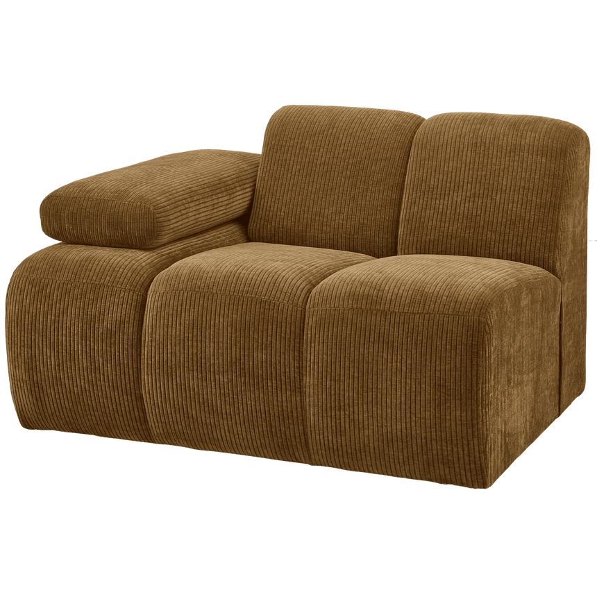 Mojo balos kordbársony 1 személyes kanapéelem