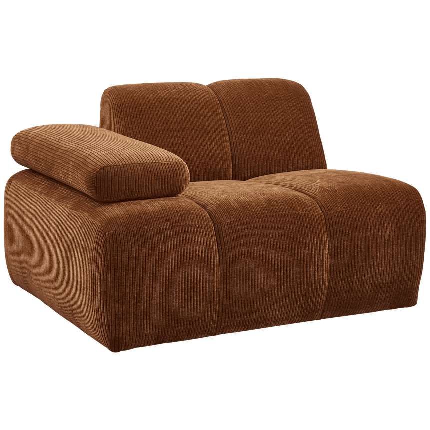 Mojo balos kordbársony 1 személyes kanapéelem