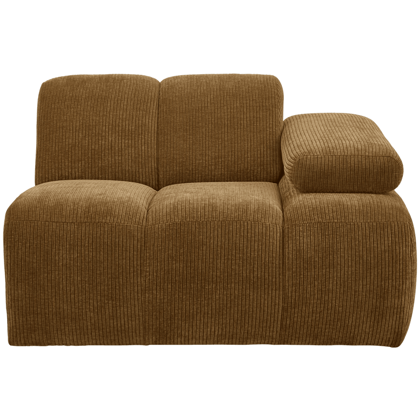 Mojo jobbos kordbársony 1 személyes kanapéelem