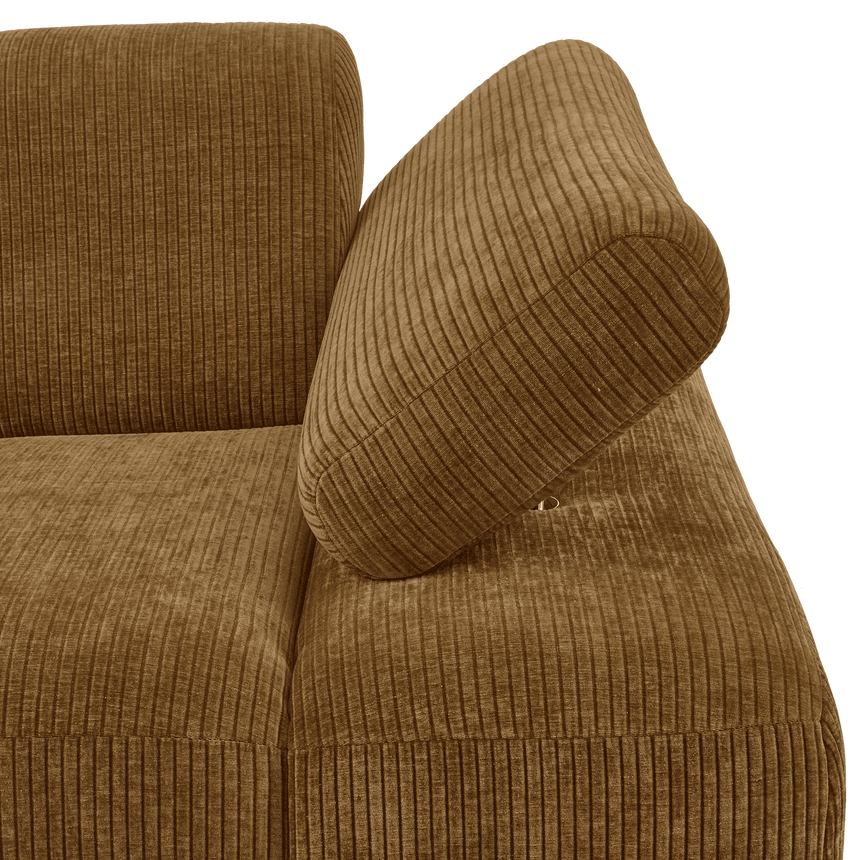 Mojo jobbos kordbársony 1 személyes kanapéelem