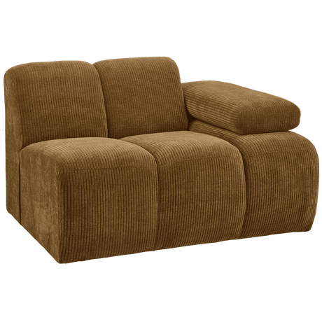 Mojo jobbos kordbársony 1 személyes kanapéelem