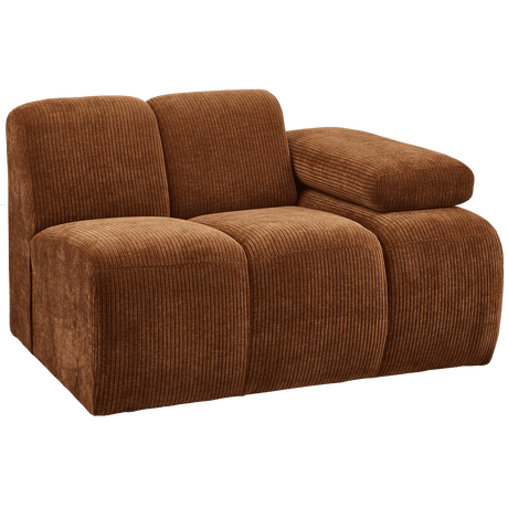 Mojo jobbos kordbársony 1 személyes kanapéelem