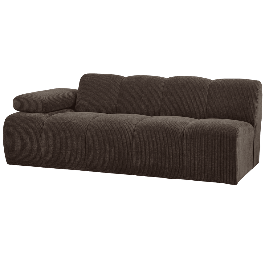 Mojo balos kordbársony 2 személyes kanapéelem